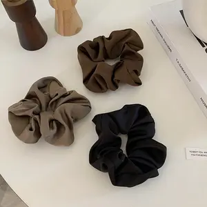 Satin Hair Scrunchie Softer Than Silk Scrunchies for Hair, Hair Scrunchies for Frizz & Breakage Prevention, Holiday Gift, Satin Hair Ties, Sleep and Night Scrunchie