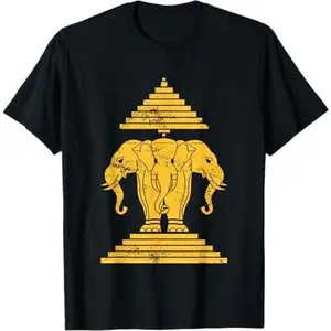 Erawan Three Headed Elephant Kingdom of Laos T-Shirt