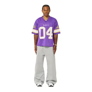 Unisex Purple & Yellow Football Jersey - Professional Athletic Sports Clothing, Stylish Athletic Outfits for Competitive Play