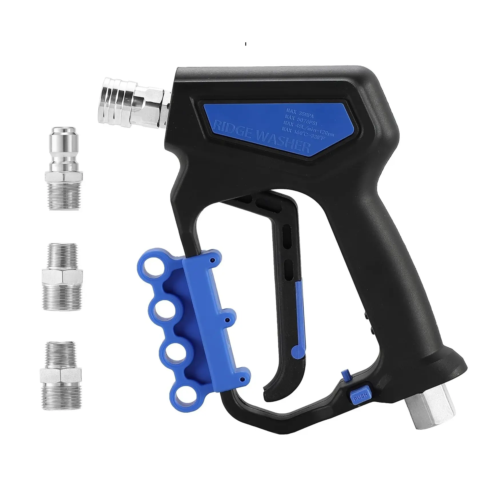 Blue Short Gun Swivel with Bracket