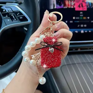 Rhinestone Keychain