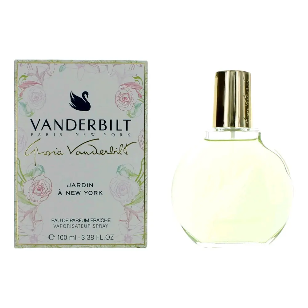 Gloria Vanderbilt Jardin A New York Women's EDP Fraiche Spray, 3.3oz Spray Cologne Women's Fragrance