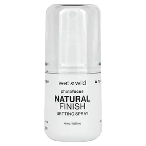 wet n wild PhotoFocus, Natural Finish Setting Spray, 301A Seal The Deal, 1.52 fl oz (45 ml)