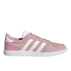 adidas Womens Breaknet Sleek Lace Up Sneakers Shoes Casual - Pink