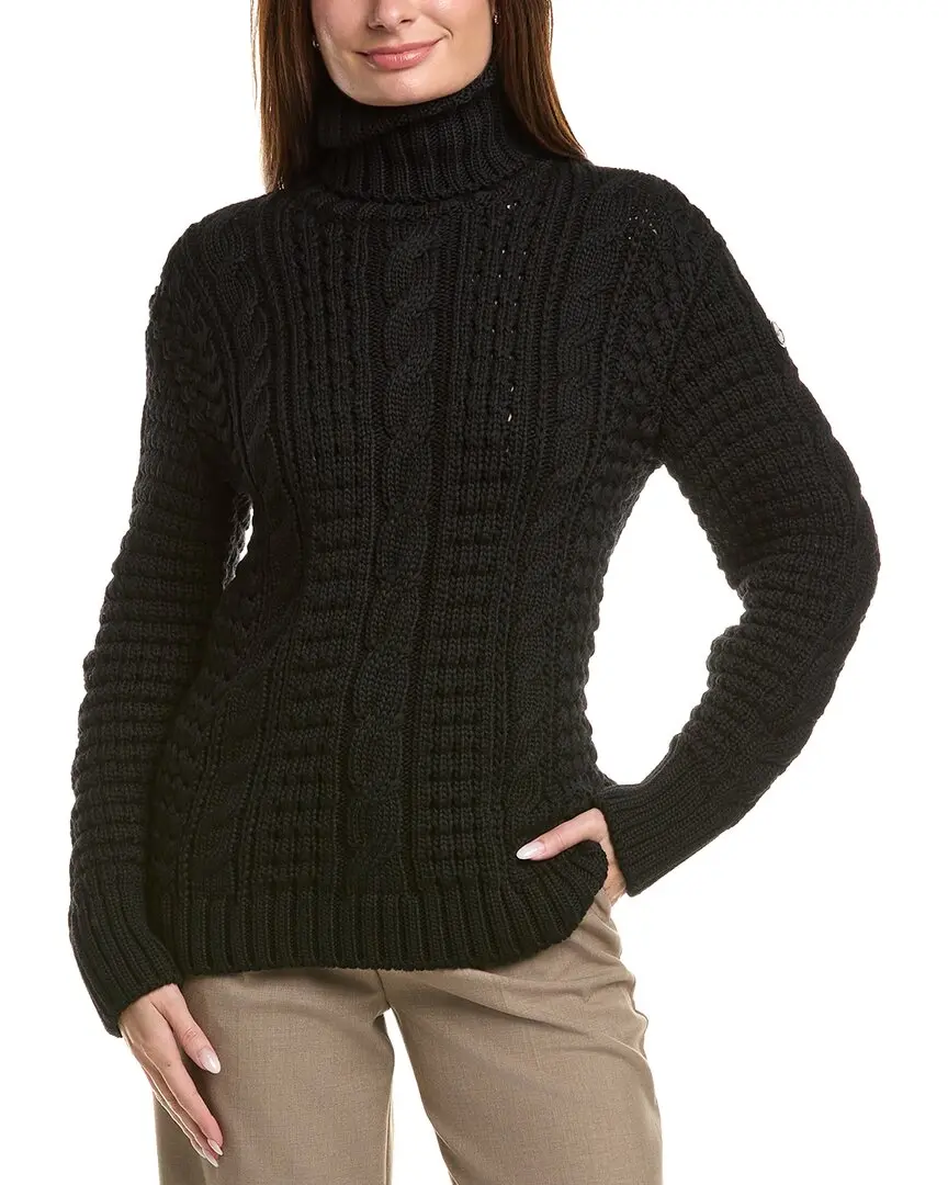 Moncler Wool Knit Turtleneck Sweater