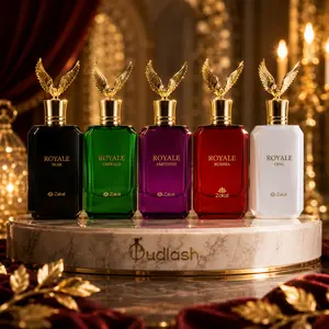 Zakat Perfumes Royale Unisex Eau De Parfum (80 ML) - Opal, Rubinia, Black, Emerald, Amethyst Notes, Cinnamon Mix, Nutmeg & Bergamot, Unisex Wear, Multi-Pack