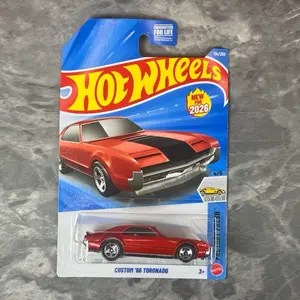 Hot Wheels Mainline Custom '66 Toronado Red 4/5 Diecast Car