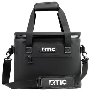 RTIC Outdoors 30 Cans Soft Pack Cooler - Black RTIC Outdoors 30 Cans Soft Pack Cooler - Black