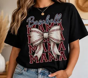 "Baseball Mama, Mama" Tee