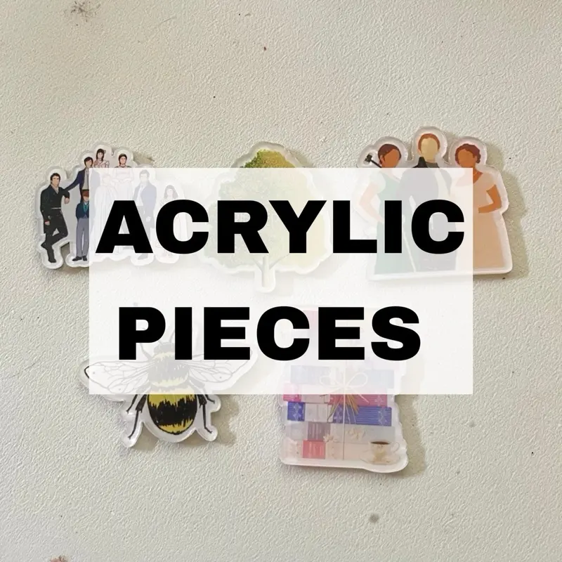 Acrylic Pieces - 2 for $1.50 Acrylic Pieces - 2 for $1.50