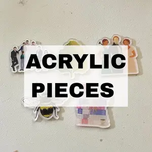 Acrylic Pieces - 2 for $1.50 Acrylic Pieces - 2 for $1.50