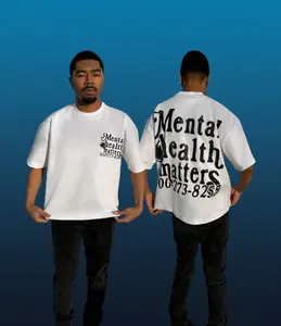 Double Mental Health Matters Tee - White