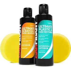 Scratch & Swirl Remover with Trim & Plastic Restorer -  Detailing Kit