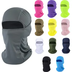 UPF 50 Plus Full Face Balaclava Mask Breathable Sun Protection Windproof Quick Dry Ski and Cycling Mask for Men and Women