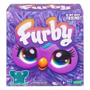 Furby Purple Violet Interactive Plush Toy 600+ Responses Voice