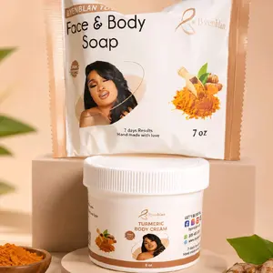 Byenblan Turmeric Face & Body Care Set – Soap 7 oz & Body Cream 8 oz