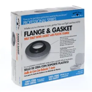 Black Swan Manufacturing 139242002 04420 Flange & Gasket Wax Ring, Replacement, Plastic Flange