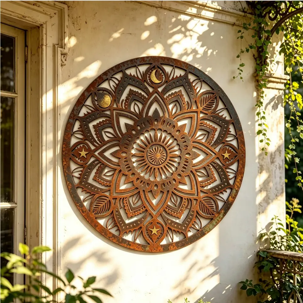 Funny Home Decor for Outdoor Patio/Backyard Courtyard, Temp-tations Outdoors Memorial Gift, Office Desk Accent  unique decor  room decor y2k  entryway decor  Modern Gold Feminine Wall Decor  teacher door hanger  chic decor  boho wall hanging Decoration