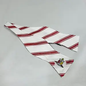 Kappa White Monogram BowTie