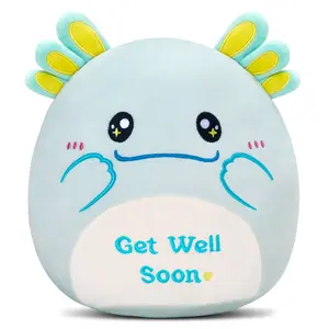 Get well soon Axoloti squishmallow plush