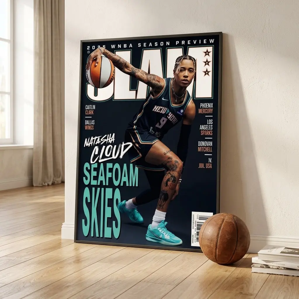 SLAM 256 Natasha Cloud Liberty Magazine Poster, Home Decor Gift