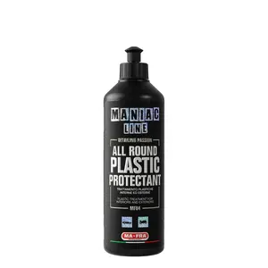 Maniac Line All Round Plastic Protectant 500ml - Anti-UV, Stain Resistant, Water-Based Formula for Internal & External Plastics