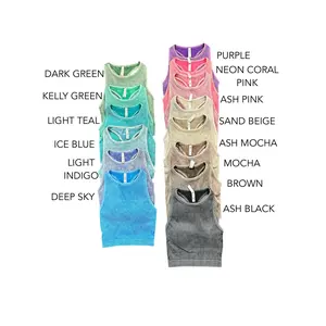 "Kristin" Washed Padded High-Neck Brami (Multiple Colors)