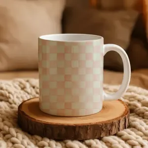 Mackenzie Childs Rosy Check 11oz, 15oz