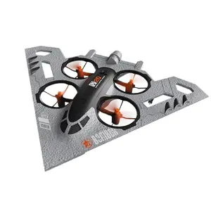 New Product Sea, Land, and Air Three-in-One Aerial Photography Aircraft Remote Control Foam Plane Multi-Function One-Key Switch Mode Remote Control Aircraft