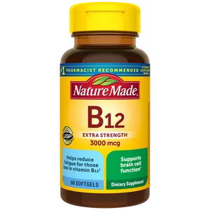 Vitamin B12 Extra Strength 3000 mcg Softgels Vitamin B12 Extra Strength 3000 mcg Softgels
