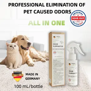 Pet Odor Eliminator Spray for Dogs and Cats Urine Enzyme Cleaner, Carpet Sofa Mattress Deodorizer, Liquid Pet Stain Remover