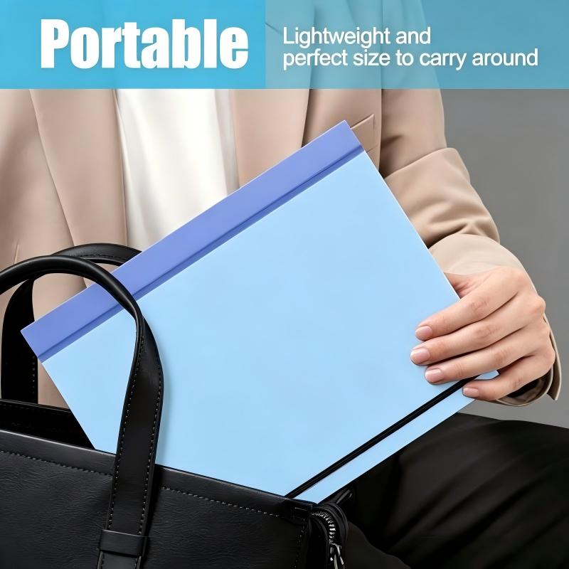 Manila Pocket Accordion File Organizer for Passports, Birth Certificates, & Essential Documents - Office/Home Storage Solution