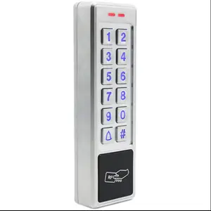 Outdoor Metal Waterproof Access Control Device M8 Outdoor Rainproof Touchscreen Card-Reader Password Access Control Lock Slim Access Control Device