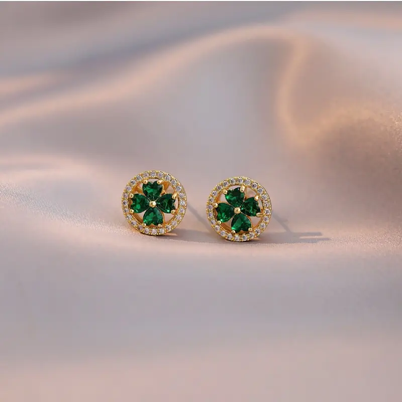 E0284 Golden Earrings