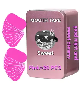 Sweet Sweet Mouth Sleep Tape 30 Pack Pink Hypoallergenic Exercise for Restful Sleep & Snoring Relief Good Night Dreams Upgrade Tape Gentle Adhesion