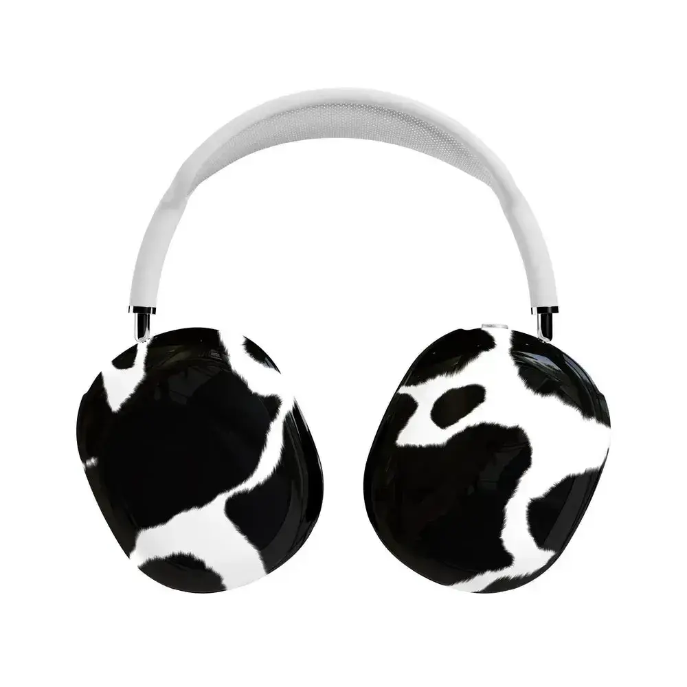 Casely AirPods Max Case | Snap-On Hard Shell Covers | Current MOOd | Cow Print