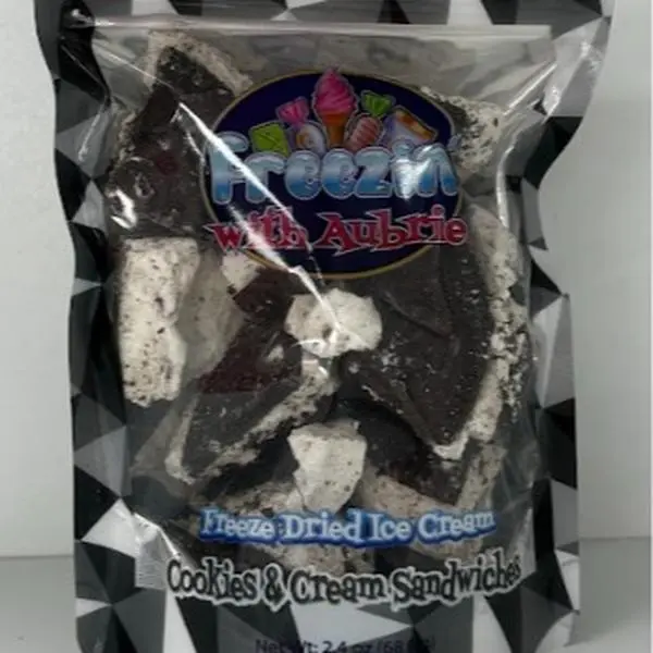 Freeze Dried Cookies N Cream Sandwiches