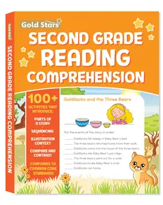 Second Grade Reading Comprehension Workbook with 100+ Activities - Stories, Sequences, Illustration Context, Compare and Contrast Paperback