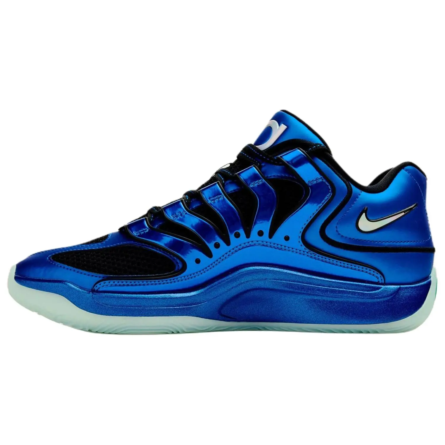 NIKE Men's KD 18 'International Blue' Low-Top Basketball Sneakers - All Seasons, Zoom Air Unit, Durable Synthetic Upper, Ideal for Sneaker Enthusiasts, Game-Day Style