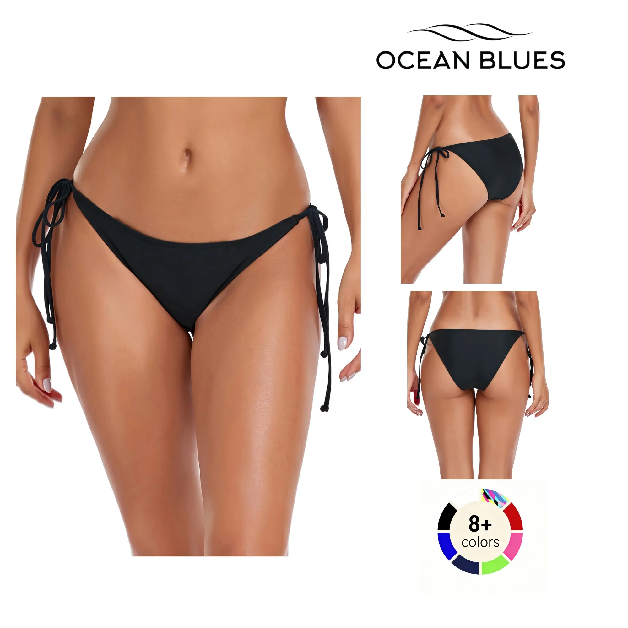 Ocean Blues Women's Triangle Bikini Bottom Fashion Beach