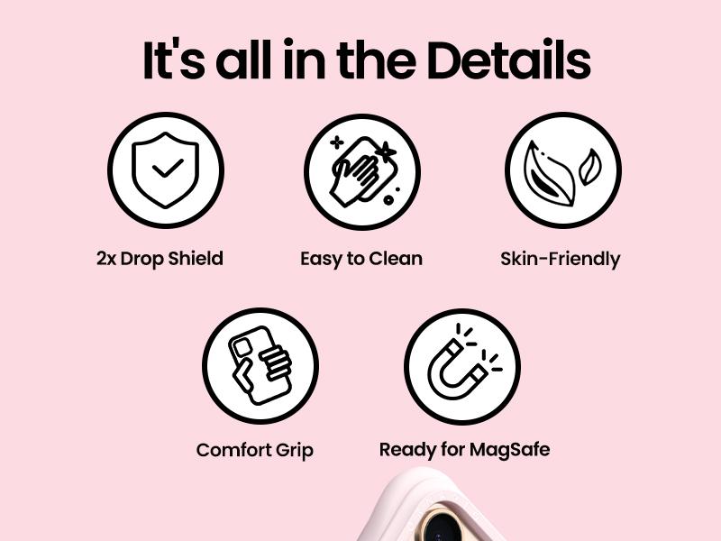 VORTUXE iPhone 17 16 Series Case 2X Military Grade Drop Tested Textured Blue Soft Touch Silicone Compatible with MagSafe