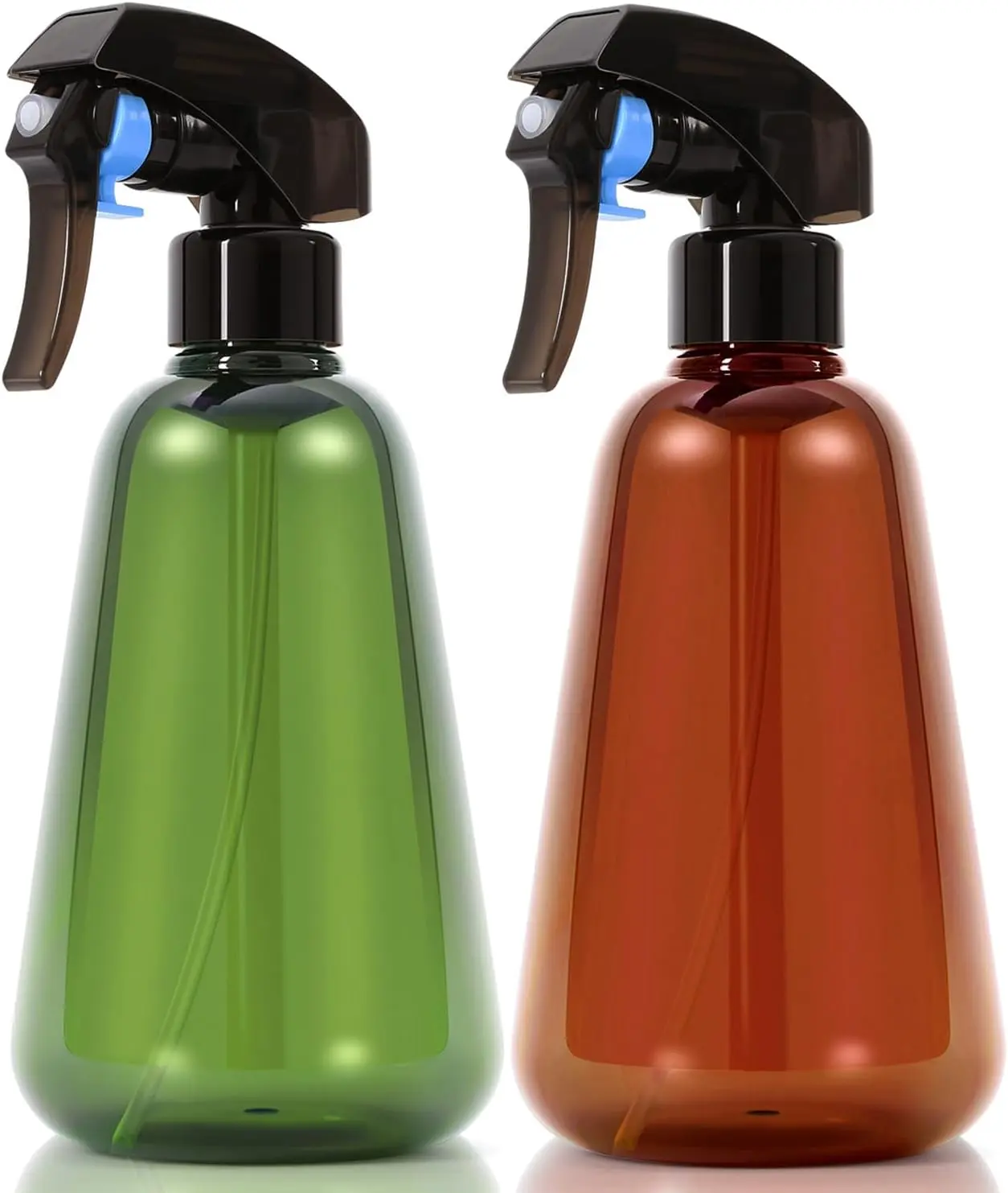 2 Pack Spray Bottle for Plants, 16oz – Ultra Fine Mist Plant Mister, Leak-Proof Water Sprayer for Indoor Gardening, Hair Care & Cleaning Solutions