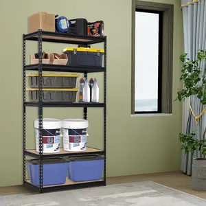 COZONY 5-Tier Heavy Duty Storage Shelves, Adjustable Garage Rack, 2000 LB Capacity