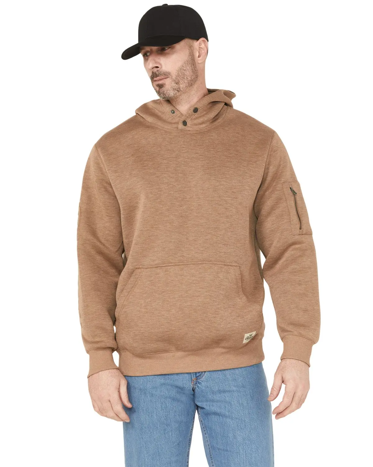Thorogood Men's Men'S Snap Neck Hooded Sweatshirt - Tg206310-Otte