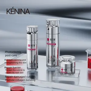 KENINA The Barrier Repair Kit Mist Serum & Moisturizer Hydrating Vitamin C Cream for Skin Hydration Repair Calming Strengthening with Collagen Bonding and Cuticle Repair - Hydrate