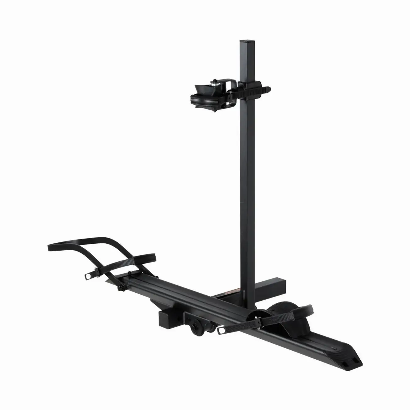 Young Bike Rack Hitch for 1-Bike Hitch E-bike Rack, Lightweight Single Electric Bike Carrier, 100 LBS Capacity, Fits 2'' Receiver