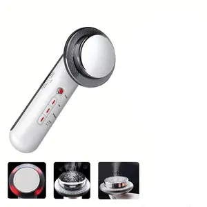 Three in one body massager, home spa SPA massager, multifunctional facial care massager, beauty device, the best gift to give to people rf machine White back massager