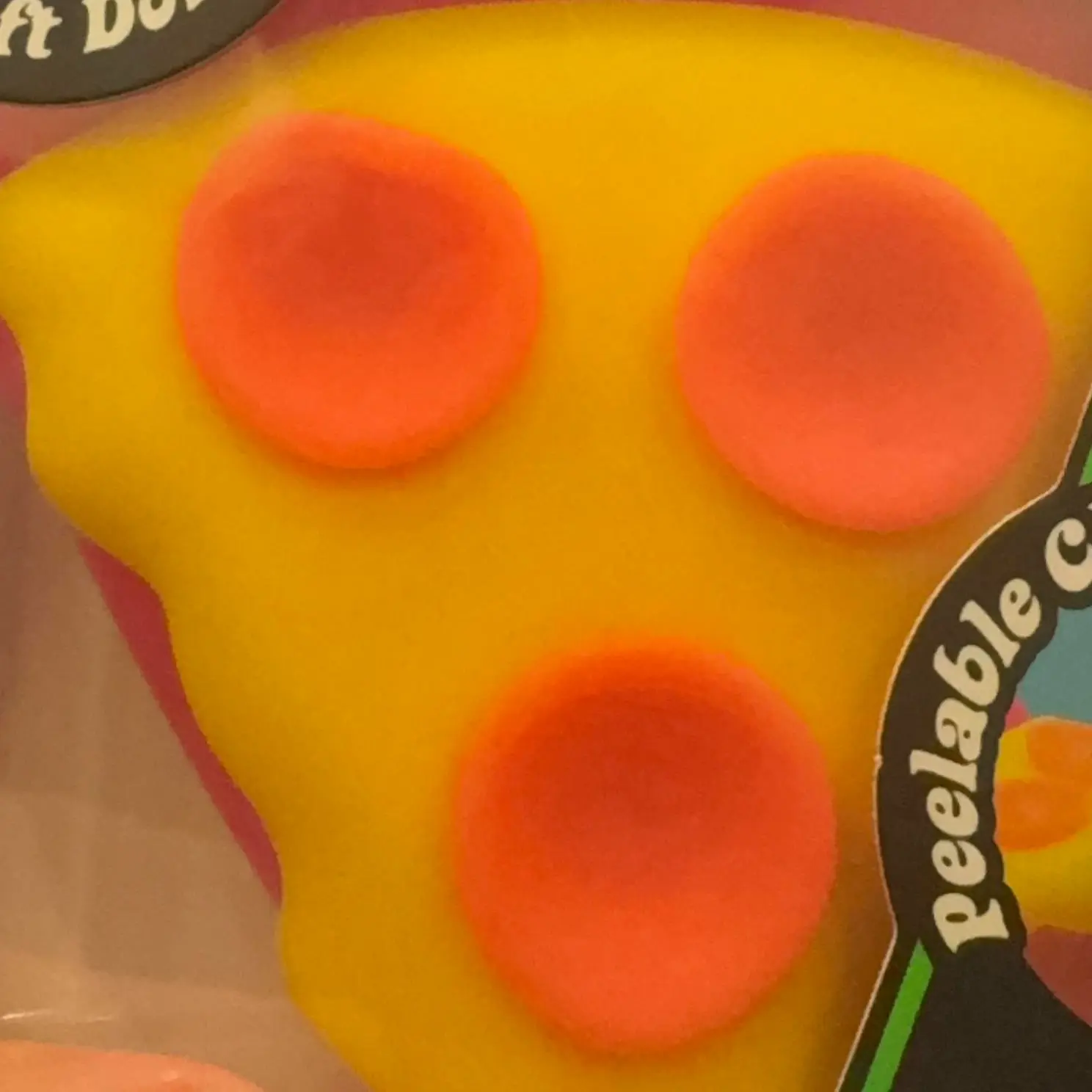 Pizza squishy toy