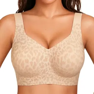 Cloud-Soft Jelly Wireless Bra| Seamless Full Coverage & Invisible Support️ Dream Tops