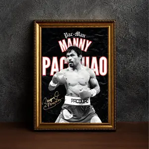Poster Manny Pacquiao | Boxing | Wall Poster | Wall Art | Boxing | High Quality Paper Print | Unframe